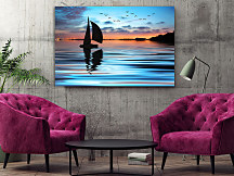 Obraz Plachetnica pri súmraku 1589